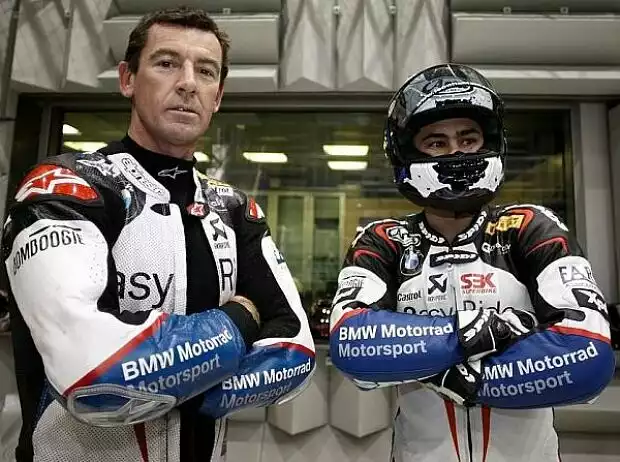Troy Corser, Leon Haslam Titel-Bild zur News: Troy Corser, Leon Haslam