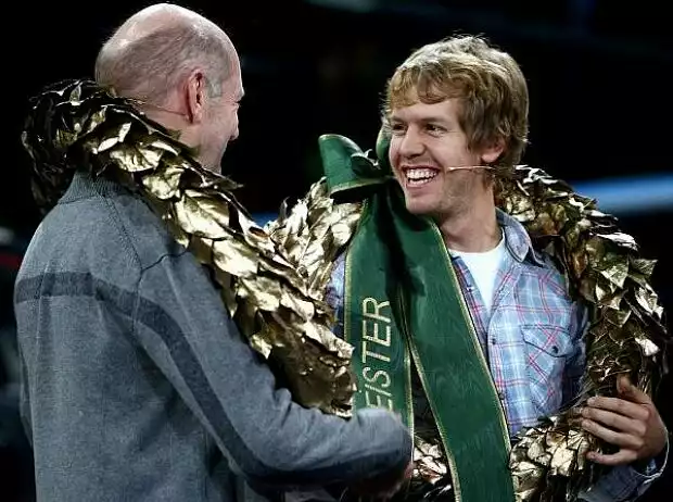 Adrian Newey und Sebastian Vettel Titel-Bild zur News: Adrian Newey und Sebastian Vettel