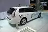 Bild zum Inhalt: Los Angeles 2010: Saab 9-3 fährt elektrisch