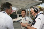 Andy Priaulx (BMW Team RBM) und Mario Theissen (BMW Motorsport Direktor) 