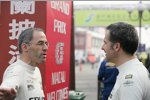 Alain Menu (Chevrolet) und Yvan Muller (Chevrolet) 