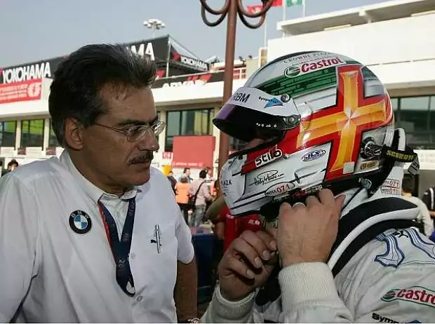 Andy Priaulx, Mario Theissen (BMW Motorsport Direktor) Titel-Bild zur News: Andy Priaulx, Mario Theissen (BMW Motorsport Direktor)