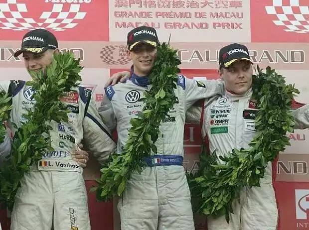Edoardo Mortara, Laurens Vanthoor, Valtteri Bottas Titel-Bild zur News: Edoardo Mortara, Laurens Vanthoor, Valtteri Bottas