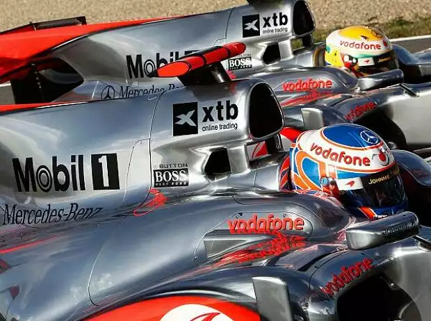 Lewis Hamilton, Jenson Button Titel-Bild zur News: Lewis Hamilton, Jenson Button