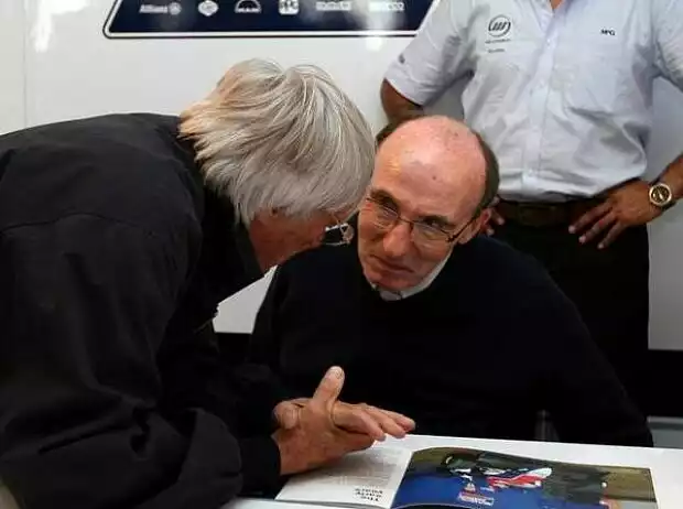 Bernie Ecclestone und Frank Williams Titel-Bild zur News: Bernie Ecclestone und Frank Williams