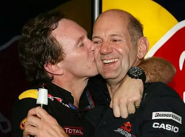 Titel-Bild zur News: Christian Horner und Adrian Newey