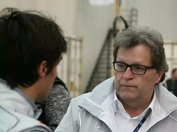 Norbert Haug (Mercedes-Motorsportchef), Bruno Spengler Titel-Bild zur News: Norbert Haug (Mercedes-Motorsportchef), Bruno Spengler