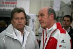 Norbert Haug (Mercedes-Motorsportchef) und Wolfgang Ullrich (Audi Sportchef) 