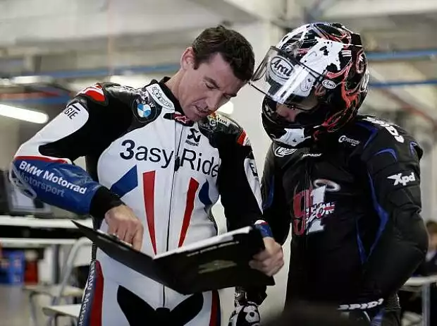 Leon Haslam, Troy Corser Titel-Bild zur News: Leon Haslam, Troy Corser
