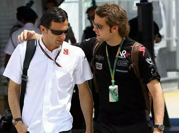 Pedro de la Rosa, Andy Soucek Titel-Bild zur News: Pedro de la Rosa, Andy Soucek