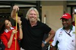 Wette verloren: Richard Branson mit Tony Fernandes