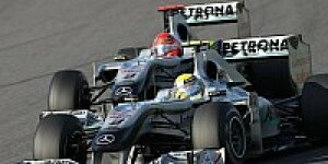 Rosberg: "Bin zufrieden, dass ich vor ihm gelandet bin"