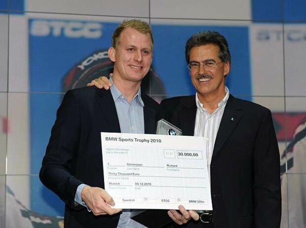 Titel-Bild zur News: Mario Theissen (BMW Motorsport Direktor) und Richard Göransson