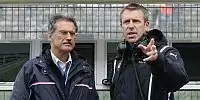 Mario Theissen (BMW Motorsport Direktor) und Bart Mampaey