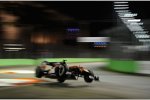 Jaime Alguersuari (Toro Rosso) hebt in Singapur ab