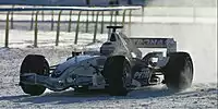 Bild zum Inhalt: Kann ein Formel-1-Auto im Schnee fahren?