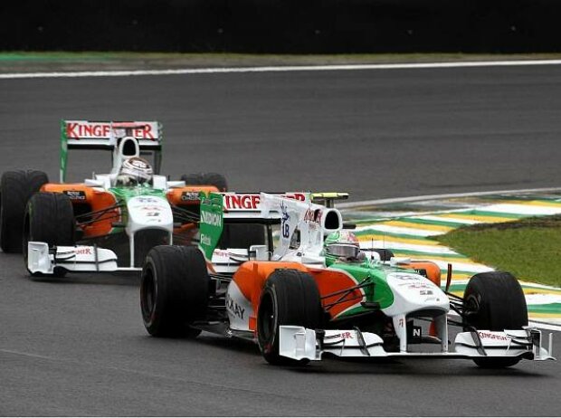 Vitantonio Liuzzi vor Adrian Sutil