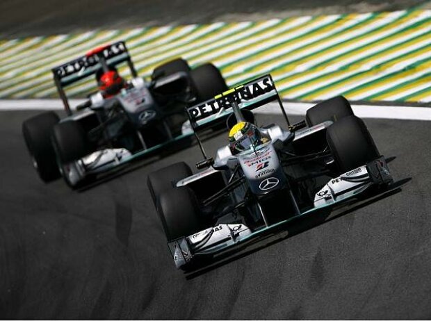 Nico Rosberg, Michael Schumacher Nico Rosberg, Michael Schumacher