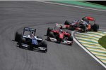 Fernando Alonso (Ferrari) jagt Polesetter Nico Hülkenberg (Williams) in Brasilien