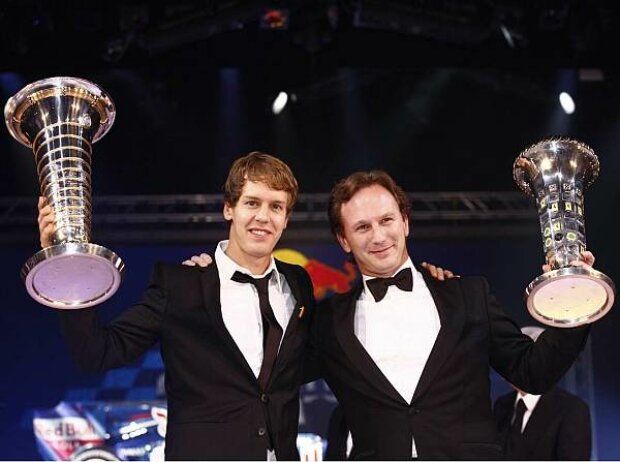 Sebastian Vettel und Christian Horner Sebastian Vettel und Christian Horner