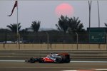 Jenson Button (McLaren) beim Saisonfinale in Abu Dhabi, wo das britische Team beide Fahrer auf das Podium brachte