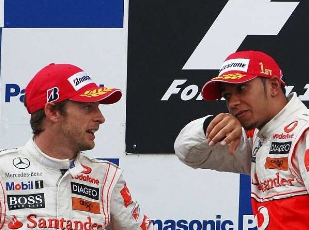 Jenson Button, Lewis Hamilton Jenson Button, Lewis Hamilton