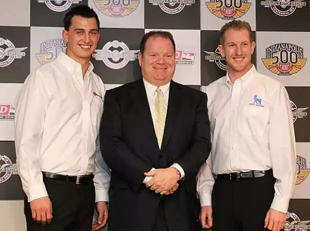 Graham Rahal Chip Ganassi Charlie Kimball Titel-Bild zur News: Graham Rahal Chip Ganassi Charlie Kimball
