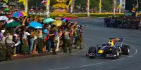 Bild zum Inhalt: Webber begeistert thailändischen König