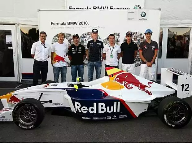 Christian Klien, Sebastian Vettel, Timo Glock, Nico Hülkenberg, Sébastien Buemi, Mario Theissen (BMW Motorsport Direktor), Bruno Senna Titel-Bild zur News: Christian Klien, Sebastian Vettel, Timo Glock, Nico Hülkenberg, Sébastien Buemi, Mario Theissen (BMW Motorsport Direktor), Bruno Senna