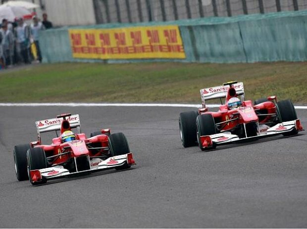 Felipe Massa und Fernando Alonso