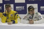 Noch weiß Colin Turkington (WSR) nicht, dass er den Sieg von Augusto Farfus (BMW Team RBM) erben wird...