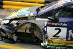 Tom Coronel (SR) übertreibt es in der Qualifikation von Macao und crasht gleich zweimal - mit Folge für das Auto...