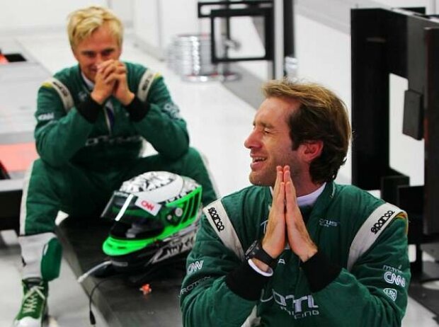 Titel-Bild zur News: Jarno Trulli, Heikki Kovalainen