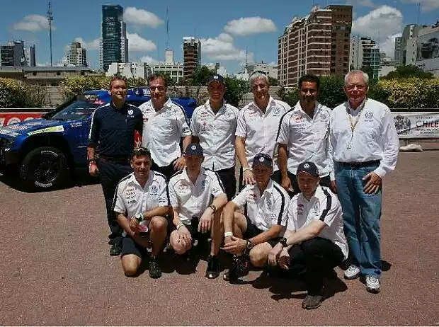 Titel-Bild zur News: Volkswagen Dakar 2011