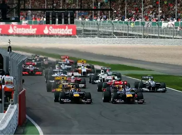 Start in Silverstone 2010 Titel-Bild zur News: Start in Silverstone 2010