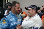 Yvan Muller (Chevrolet) und Andy Priaulx (BMW Team RBM): Zwei Champions, die sich verstehen und respektieren.