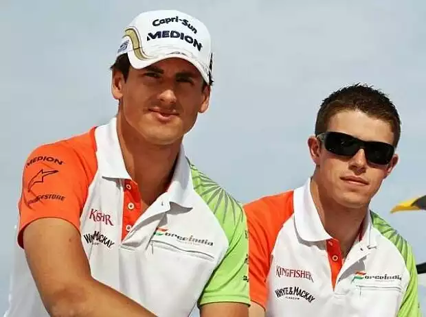 Paul di Resta, Adrian Sutil Titel-Bild zur News: Paul di Resta, Adrian Sutil