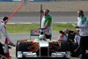 Bild zum Inhalt: Überraschung: Force India beginnt Tests mit altem Auto