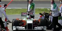 Bild zum Inhalt: Überraschung: Force India beginnt Tests mit altem Auto