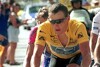 Bild zum Inhalt: Armstrong: Button auf dem Rad "ein Hammer"