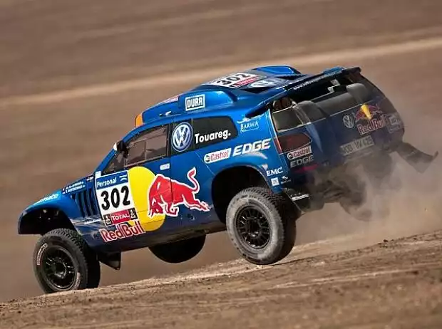 Nasser Al-Attiyah; Timo Gottschalk Titel-Bild zur News: Nasser Al-Attiyah; Timo Gottschalk
