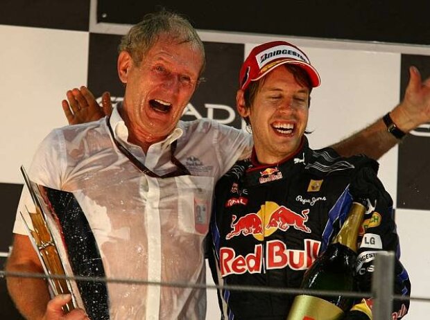 Helmut Marko (Motorsportchef), Sebastian Vettel Helmut Marko (Motorsportchef), Sebastian Vettel