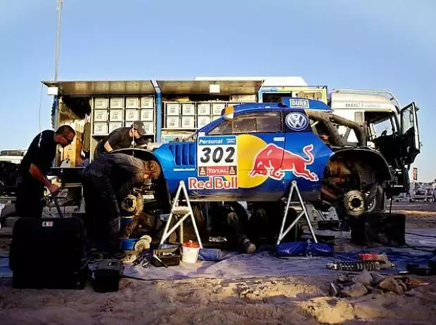 Nasser Al-Attiyah; Timo Gottschalk Titel-Bild zur News: Nasser Al-Attiyah; Timo Gottschalk
