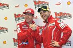 Nicky Hayden und Valentino Rossi (Ducati)
