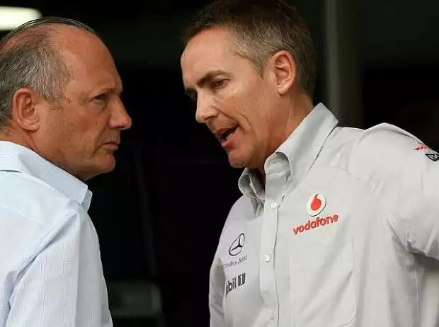 Titel-Bild zur News: Martin Whitmarsh (Teamchef), Ron Dennis