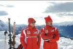 Felipe Massa und Fernando Alonso (Ferrari) 