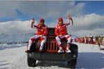 Felipe Massa und Fernando Alonso (Ferrari) 