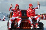 Felipe Massa und Fernando Alonso (Ferrari) 