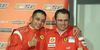 Valentino Rossi und Stefano Domenicali