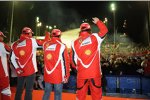 Jules Bianchi, Felipe Massa und Fernando Alonso (Ferrari) 